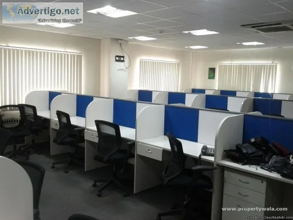 rental office space fullfurnished for 40seaters with manager cab