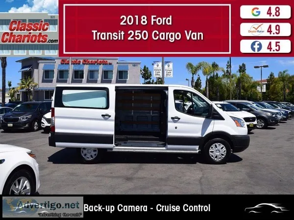 Used 2018 Ford Transit 250 Cargo Van for Sale in San Diego - 242