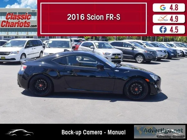 Used 2016 Scion FR-S for Sale in San Diego - 19989
