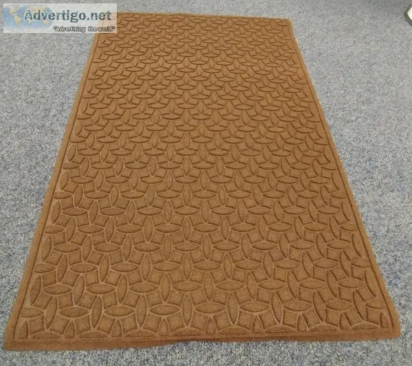 4 X 6 Ellipse Foyer Doormat - Brown