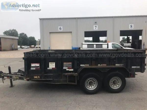 2008 Big Tex 14 Foot Dump Trailer
