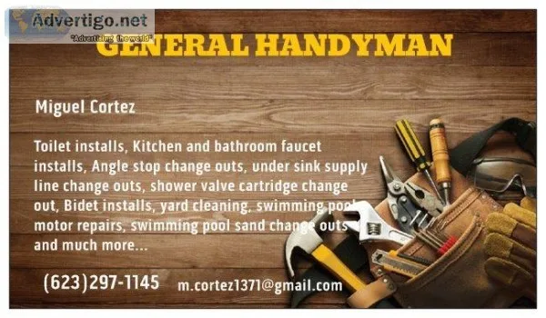 GENERAL HANDYMAN... READ MY AD