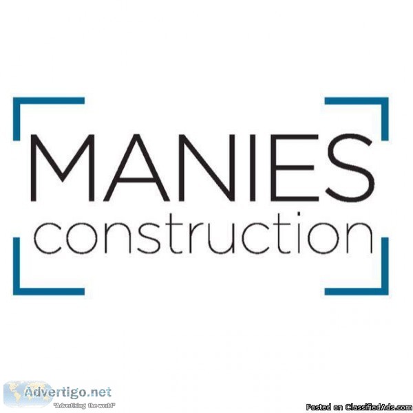 Schedule your indoor projects with Manies Construction