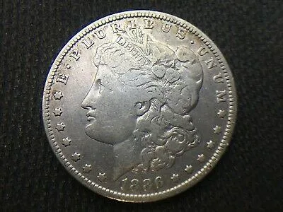 1886-O Morgan Dollar VG 3 OR MORE  FREE SH 90% SILVER L690