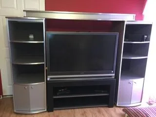 4 Piece entertainment center
