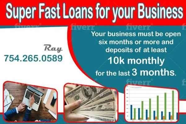 Fast funding for your business