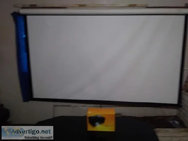 100 IN 16x9 Video Wide  Screen