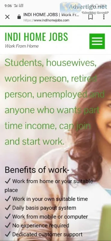 Part time work jobs