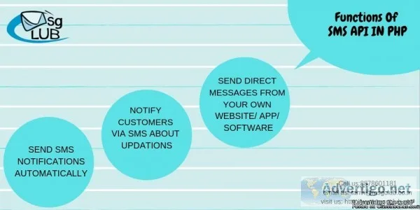 Bulk SMS API PHP and Its Use in the Business Sector