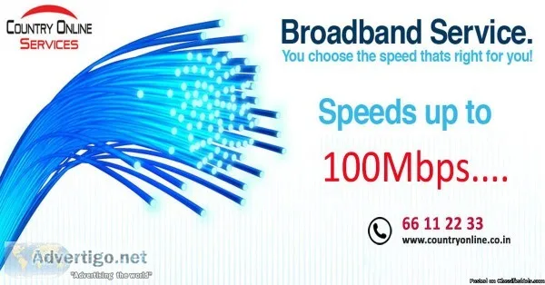 Broadband Connections Providers in Hyderabad &ndash Country Onli