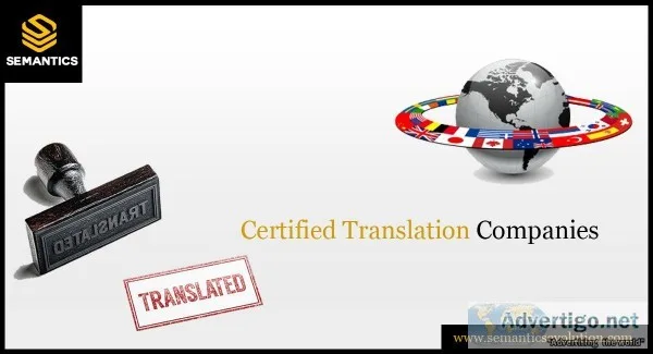 Certified Translation Companies