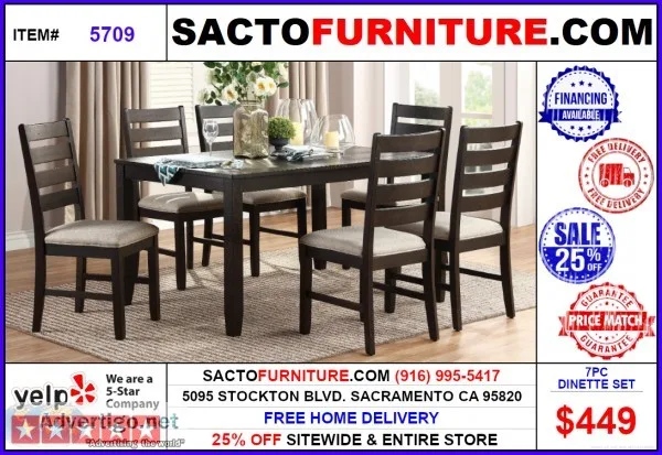 UNBEATABLE PRICES SACTO FURNITURE