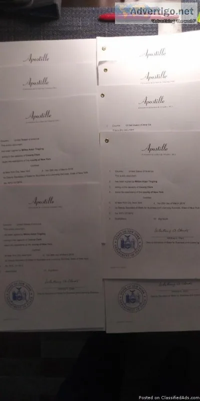 WESTCHESTER COUNTY BIRTH CERTIFICATE RUSH APOSTILLE SERVICES
