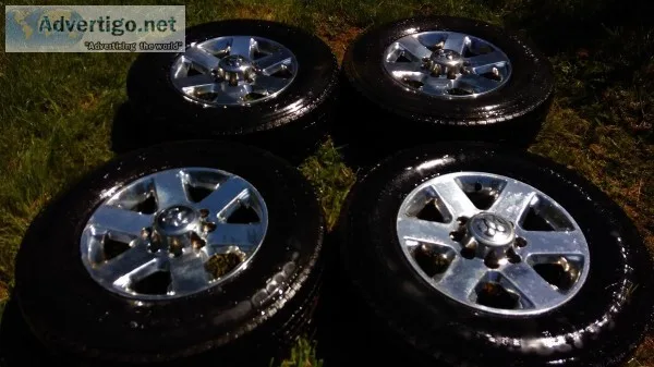 Factory Dodge Ram Aluminum Rims 18&quot 8 Lug