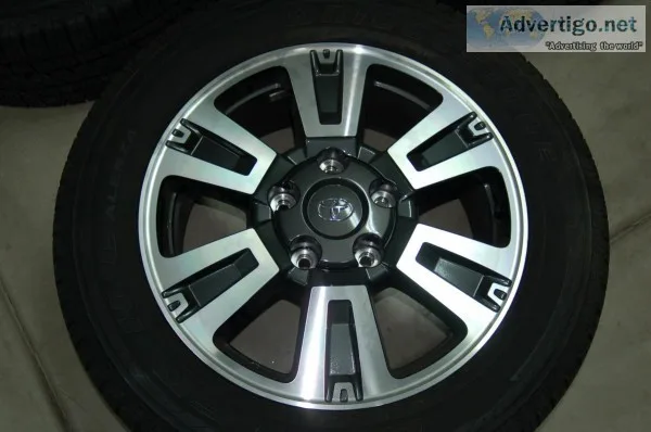 2018 OEM Toyota TundraSequoia 20 inch rims and tires