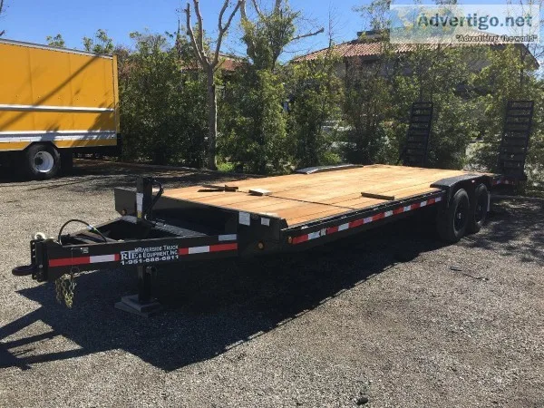 New 2019 Rolls Rite 20   4  Flatbed Equipment Trailer 16k GVWR 8
