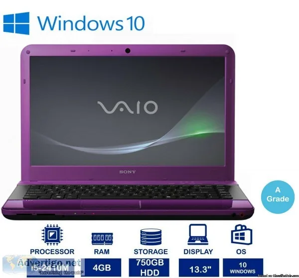 Refurbished Sony VAIO VPCSB 13.3&quot Laptop Intel i5 2.3Ghz 4GB