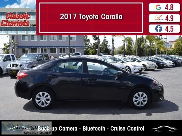Used 2017 Toyota Corolla L for Sale in San Diego - 19583