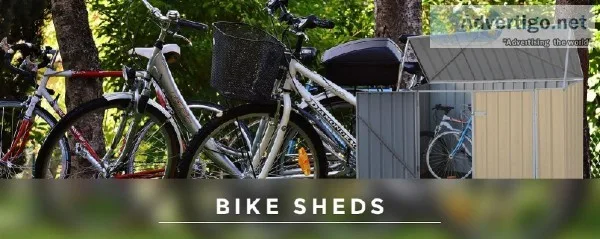 Get The High Quality Bike Shed Range  GardenShed.com.au