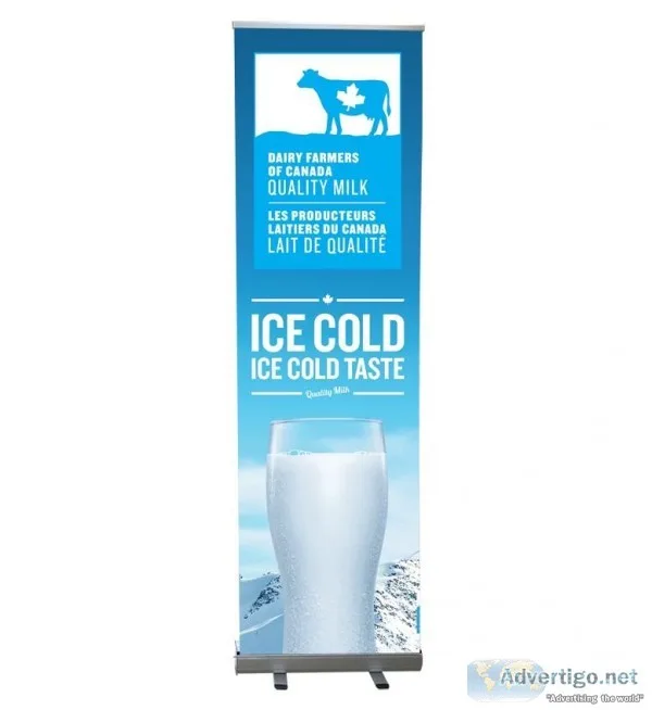 To Promote Your Business with our Roll Up Banner Stands  Canada