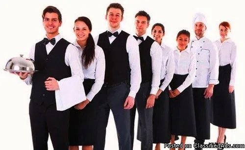 Chef Cooks Waiter waitress Receptionist