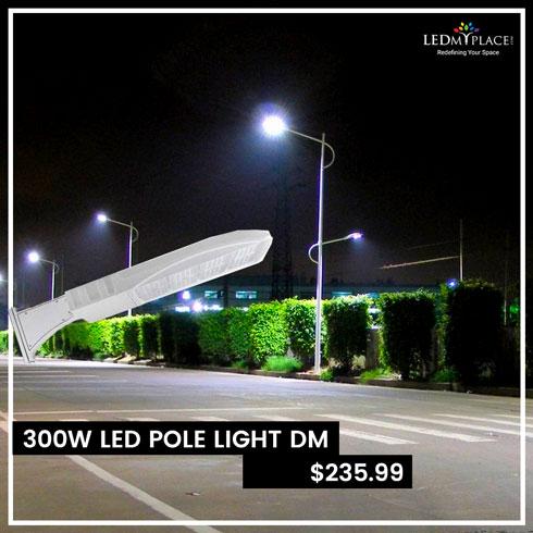 Switch to this LED Pole Light for greener brighter