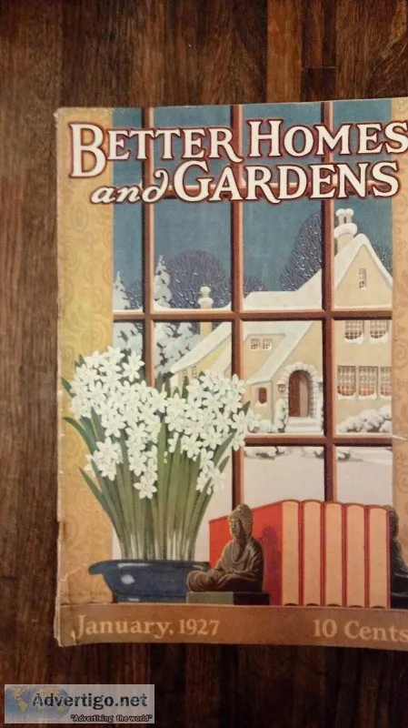 Jan 1927 Better Homes and Gardens Magazine