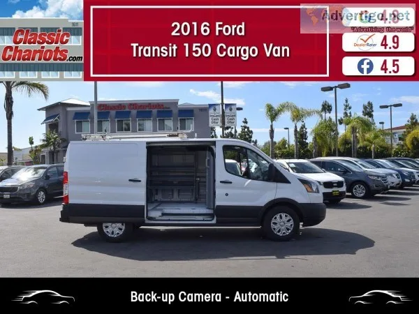 Used 2016 Ford Transit 150 Cargo Van for Sale in San Diego - 201
