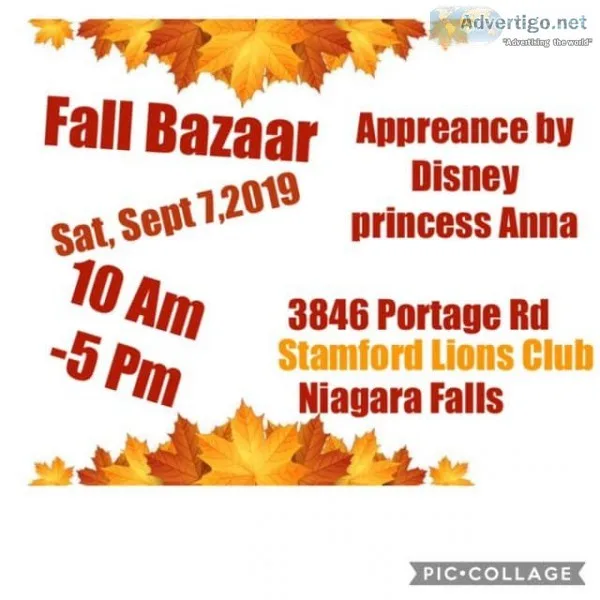 Fall Bazaar