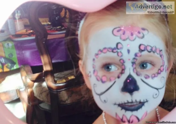 Face paint artists for birthday parties