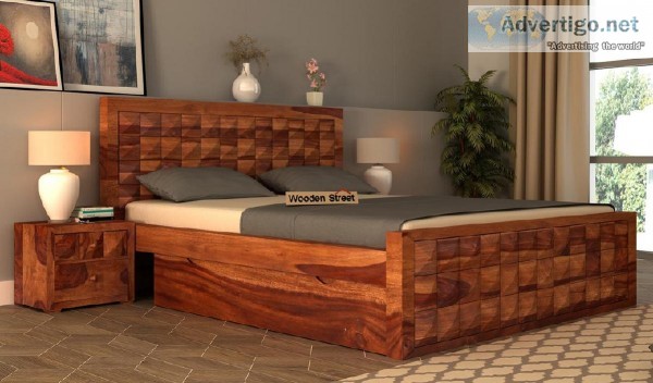 Shop fantastic double bed online at Wooden Street in Bangalore