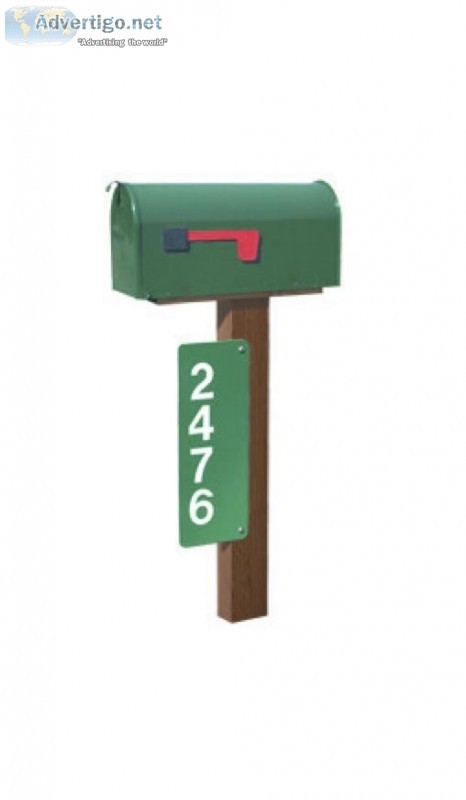 Reflective Address Signs