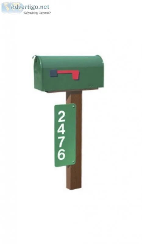 Reflective Address Signs