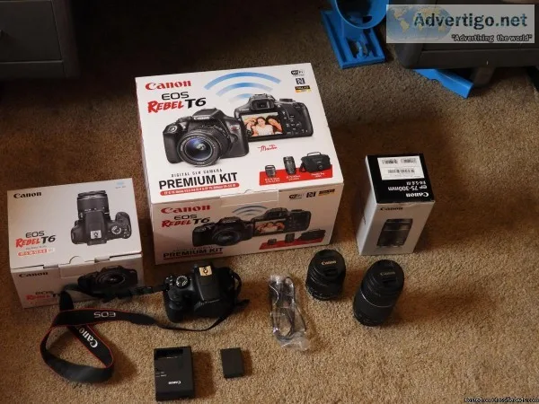 Canon EOS Rebel T6 Digital SLR Camera Kit