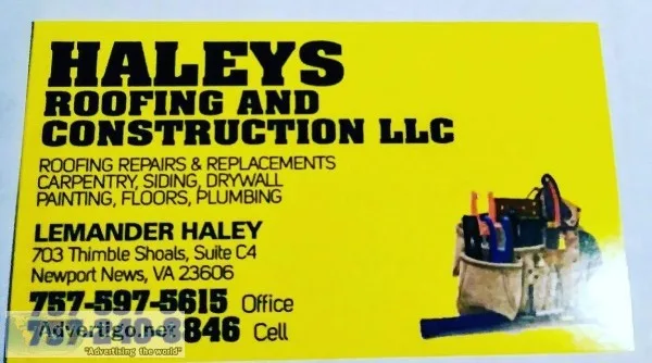 Haley s Roofing and Construction LLC