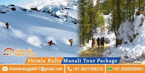 Delhi to Shimla kullu Manali Tour By Car