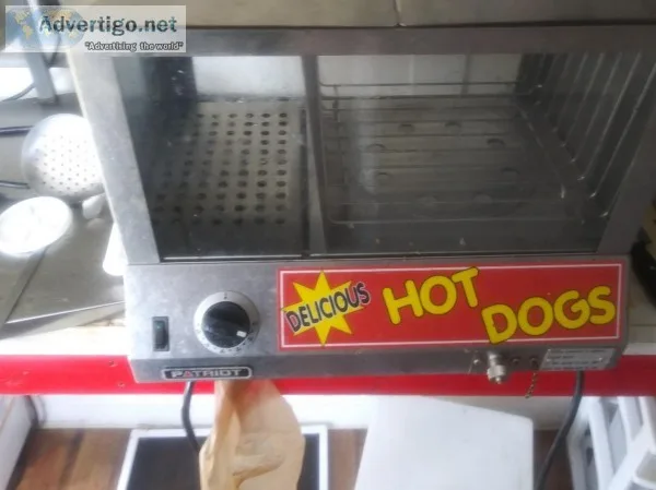 Hotdog warmer