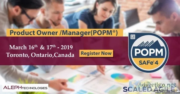 Aleph Technologies  Product OwnerManager POPM