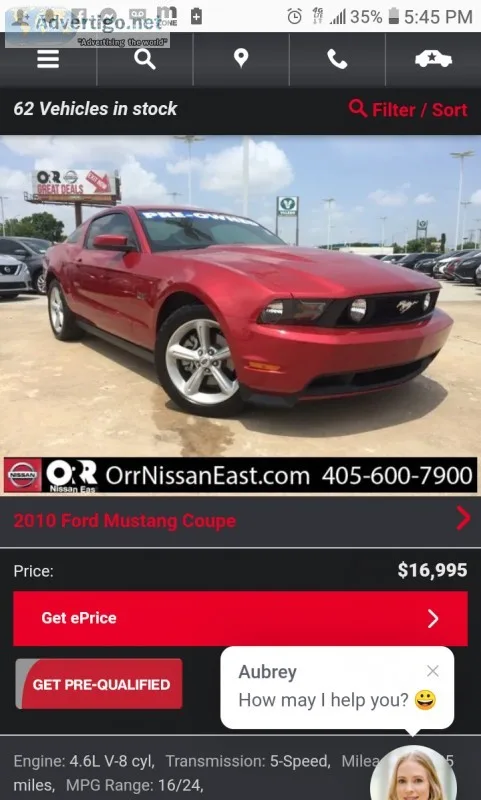 2010 Ford Mustang Coupe