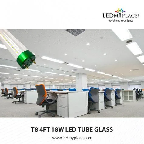 Use 4ft 18W LED Tube Glass To Save Energy Bills