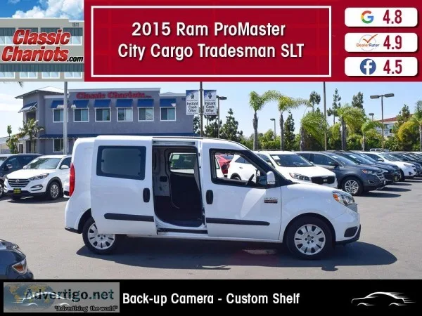 Used 2015 Ram ProMaster City Cargo Tradesman SLT for Sale in San