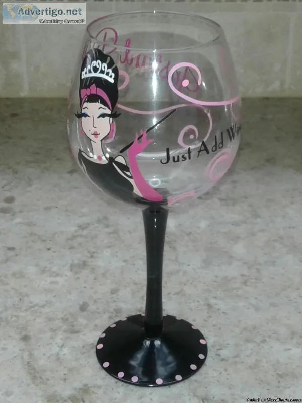 INSTANT DIVA JUST ADD WINE GLASS