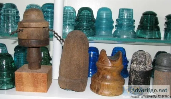 GLASS INSULATORS WANTED