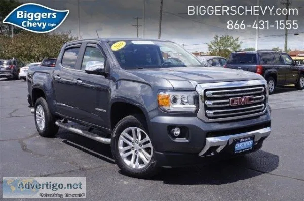 Certified 2016 GMC Canyon 4WD SLT 4WD