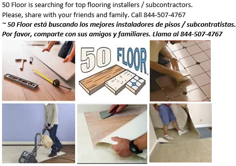 FLOOR INSTALLERS  subcontractors