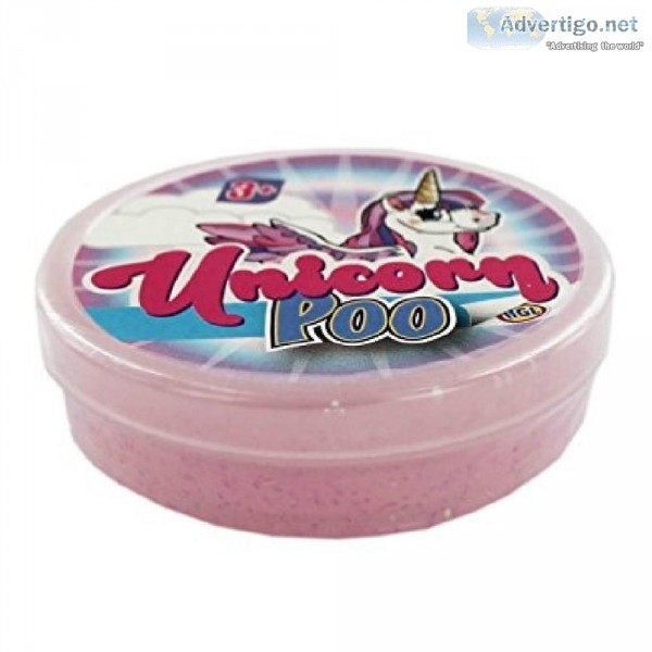 Unicorn Poo Putty With Glitter