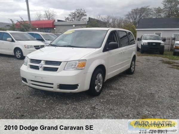 2010 DODGE GRAND CARAVAN SE.
