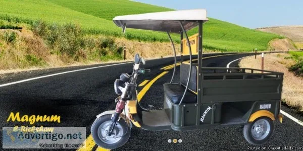 Electric E Rickshaw Manufacturers in India
