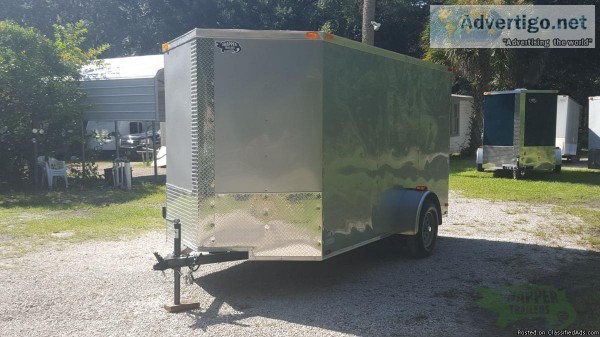 6 x 12 Standard Enclosed Cargo Trailer WV-nose - 11874