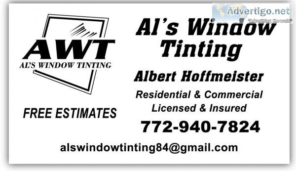 Window Cleaning Window Tinting